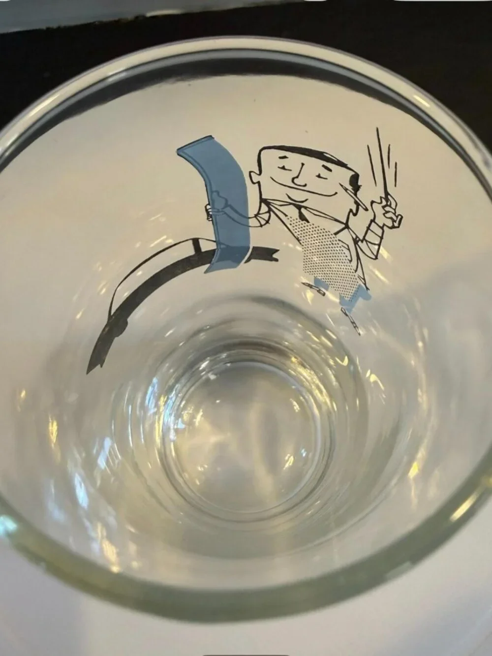 Vintage Safelite AutoGlass Drinking Glass Tumber, Set of 2, circa 1970's